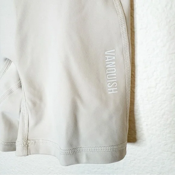 Vanquish Fitness Ivory Enhance Nude Biker Shorts Size XS - Picture 3 of 6